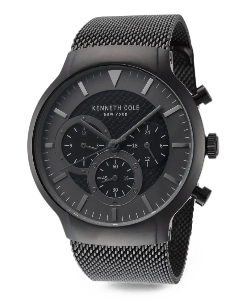 Kenneth Cole Classic Armbanduhr 42mm - Schwarz Schwarz