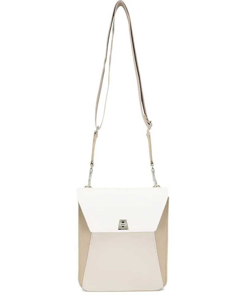 Akris Kleine Anouk Umhängetasche - Weiß Weiß