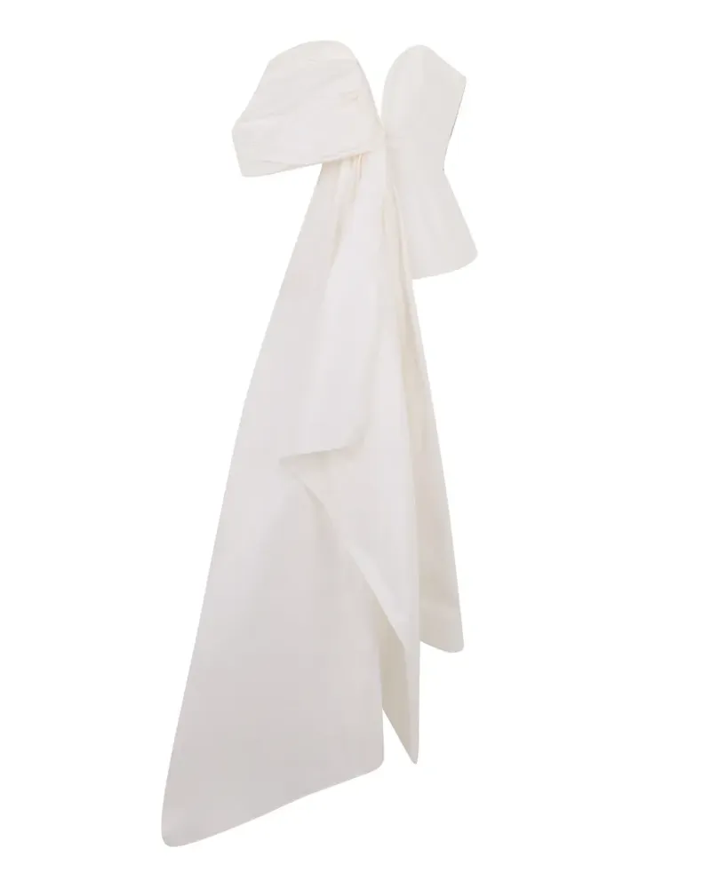 ELLERY sweetheart-neck ruffled top - Weiß Weiß