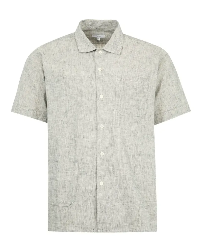 Engineered Garments patch-pocket camp shirt - Grau Grau