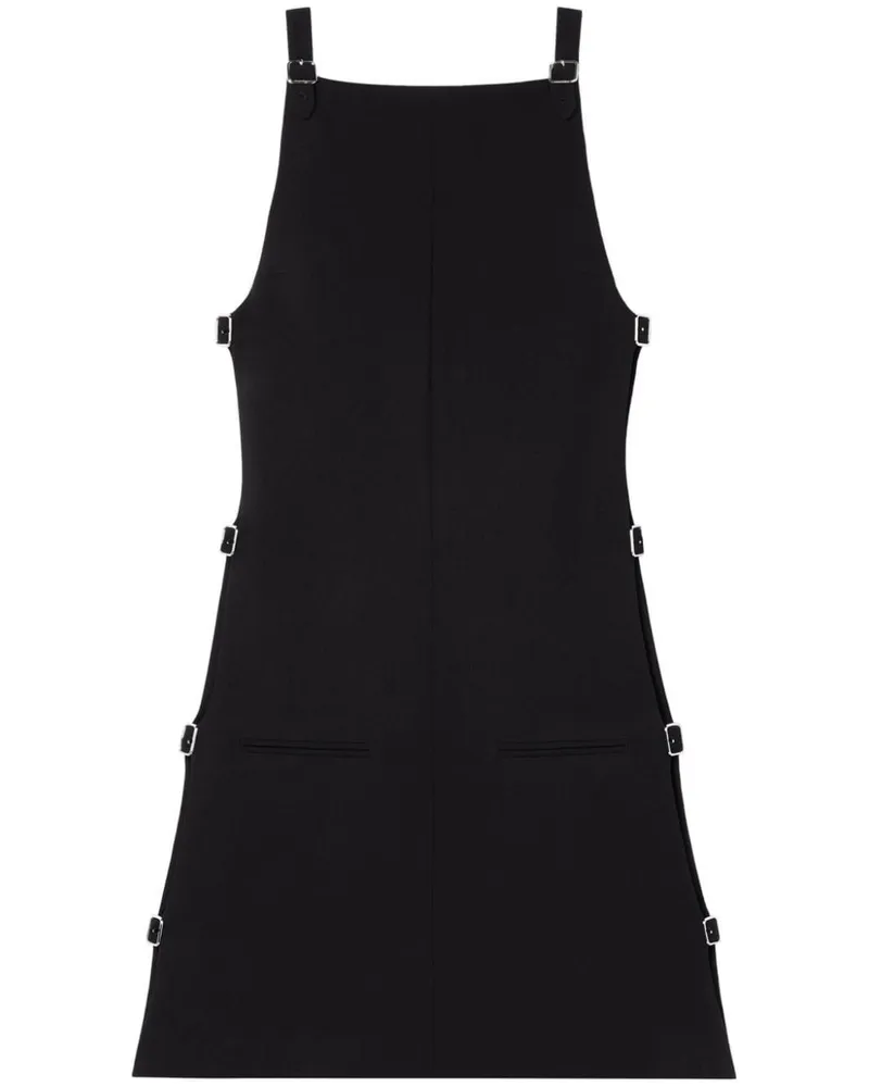 Courrèges Minikleid mit mehreren Trägern - Schwarz Schwarz