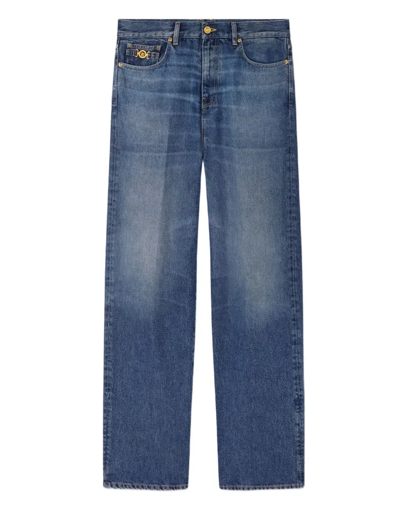 Versace Medusa Biggie Jeans - Blau Blau