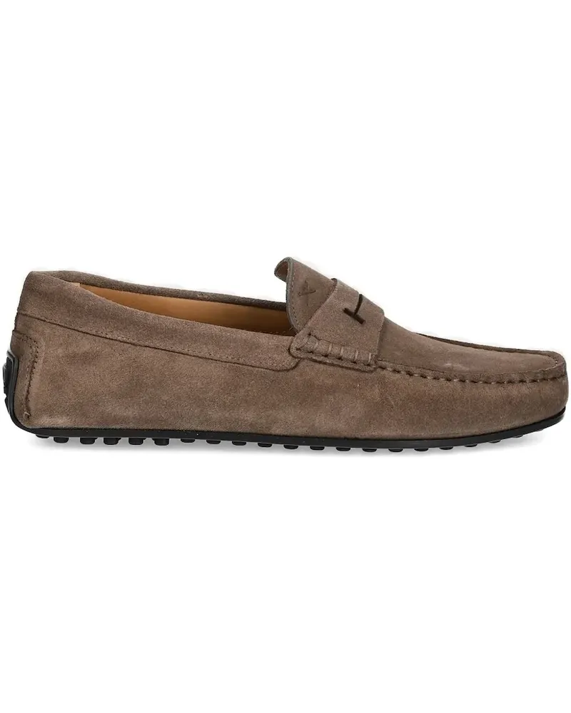 Hackett Penny-Loafer aus Wildleder - Braun Braun