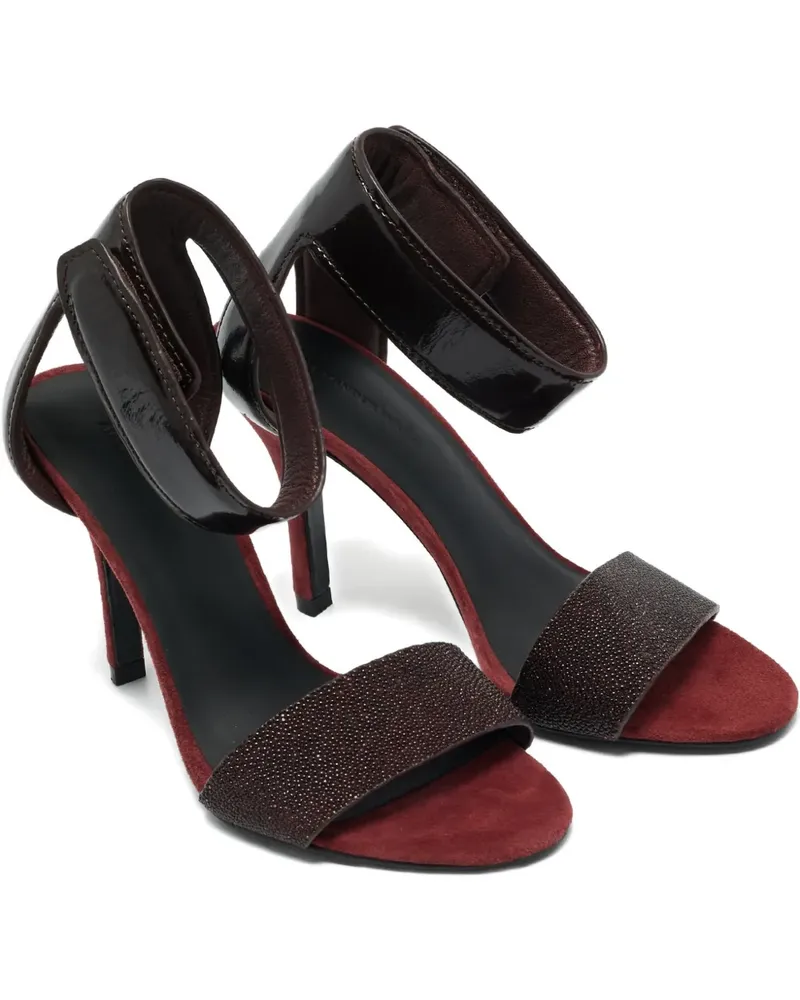 Alexander Wang suede sandals - Schwarz Schwarz