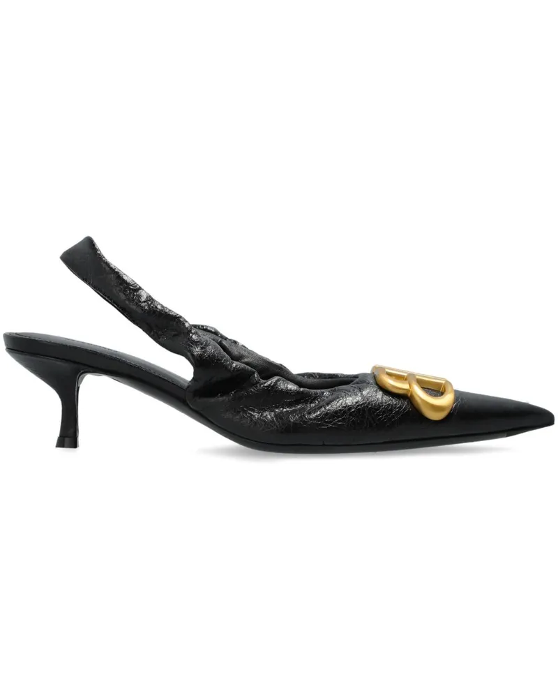 Balenciaga Monaco Pumps 50mm - Schwarz Schwarz