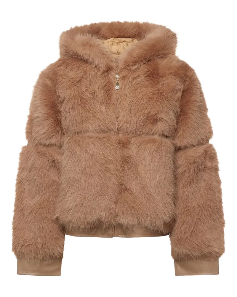 V°73 Klassische Kapuzenjacke - Braun Braun