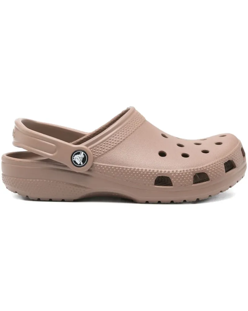 Crocs Mules mit Fersenriemen - Braun Braun