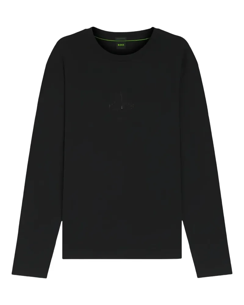 HUGO BOSS Togn Mirror long-sleeved T-shirt - Schwarz Schwarz