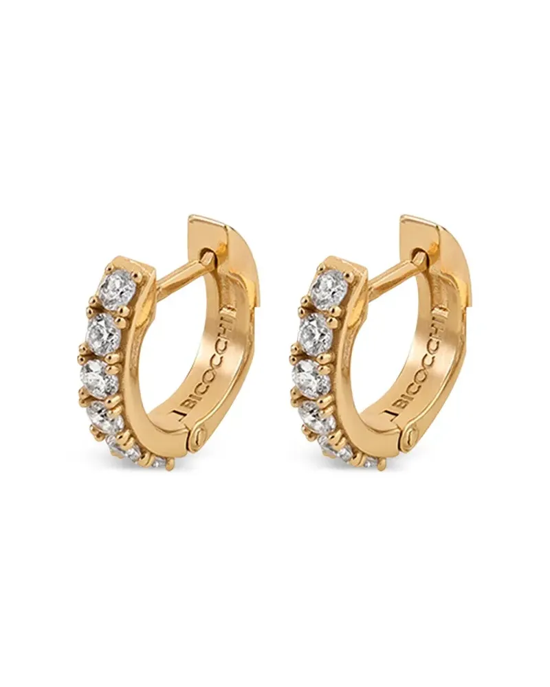 Emanuele Bicocchi Crystal Creolen - Gold Gold