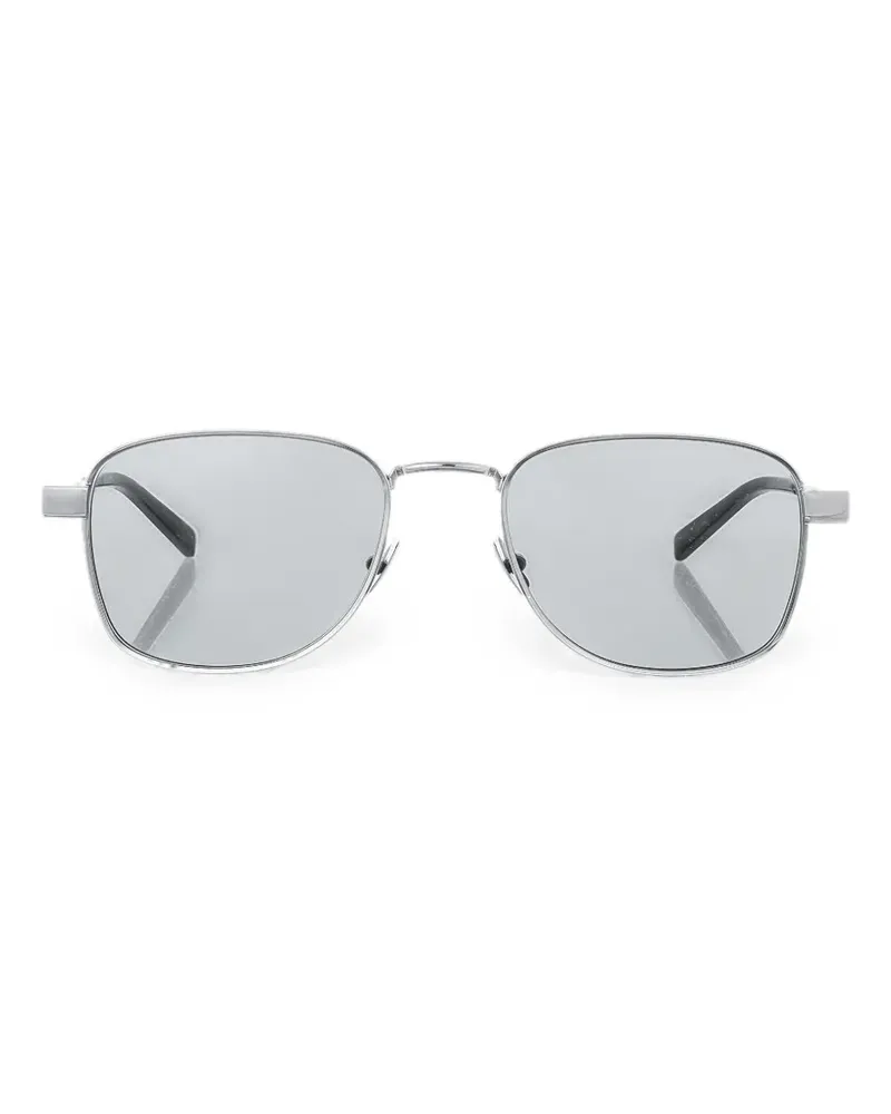 Saint Laurent rectangle-frame sunglasses - Silber Silber