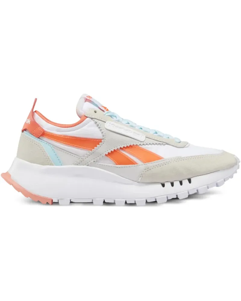Reebok Classic Legacy White/Orange Flare Sneakers - Weiß Weiß