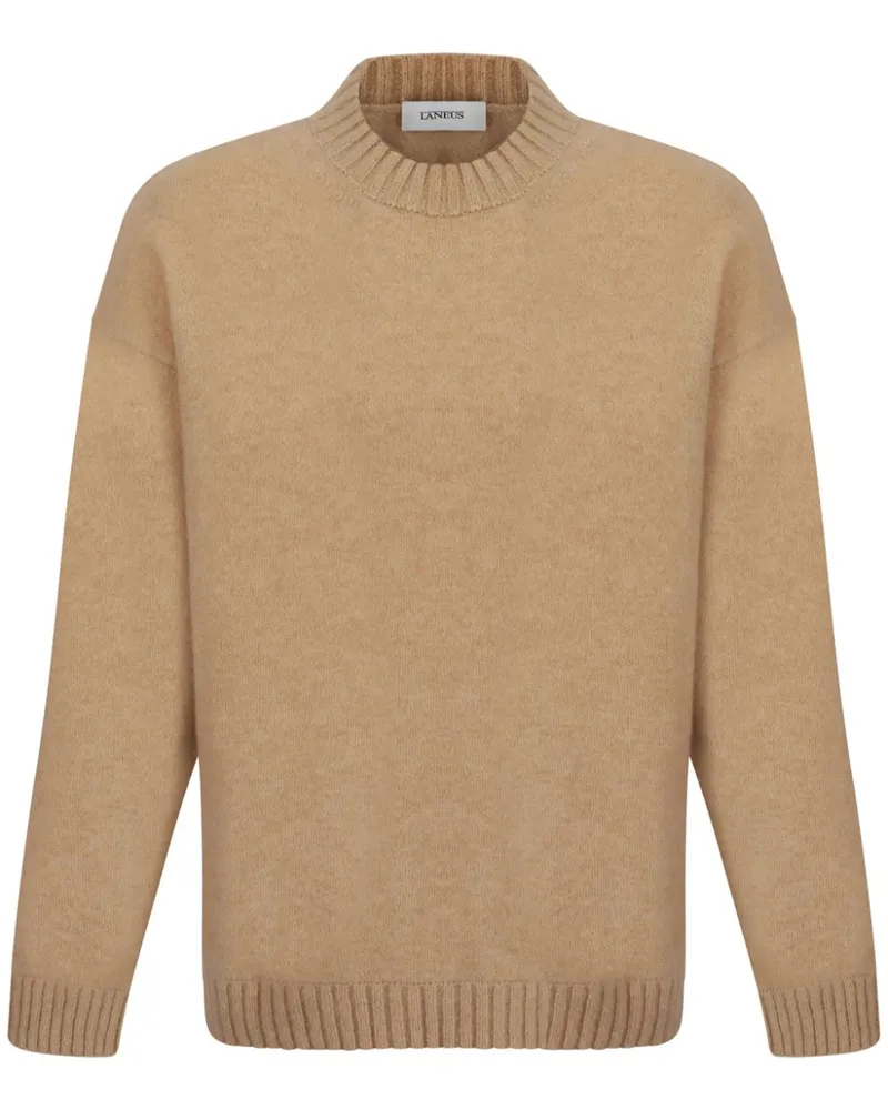 Laneus Klassischer Pullover - Nude Nude