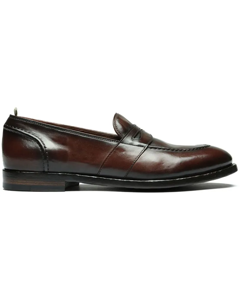Officine Creative Italia Temple Loafer - Braun Braun