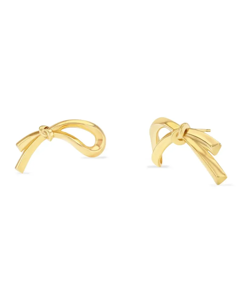 Lizzie Mandler 18kt Knot Gelbgoldohrringe Gold