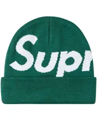 Supreme Being Beanie mit Oversized-Logo Grün