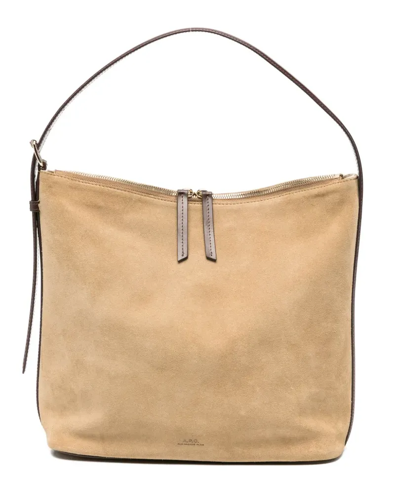 A.P.C. Vera shoulder bag - Nude Nude
