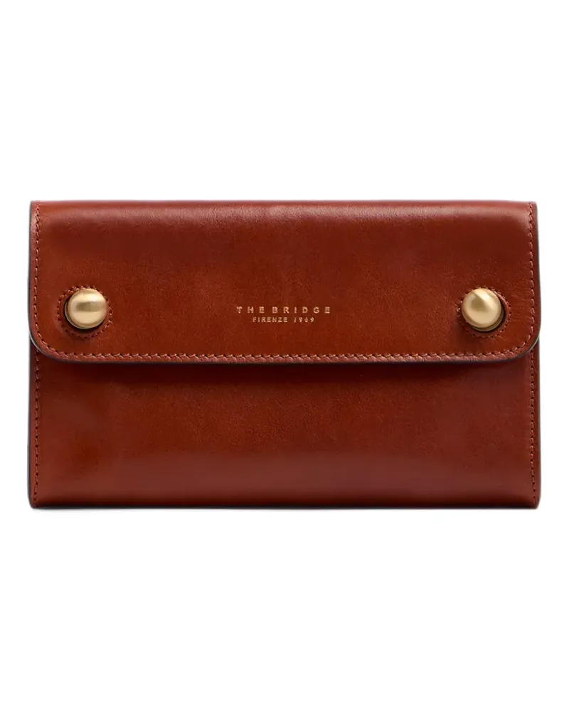 The Bridge Mara Clutch - Braun Braun