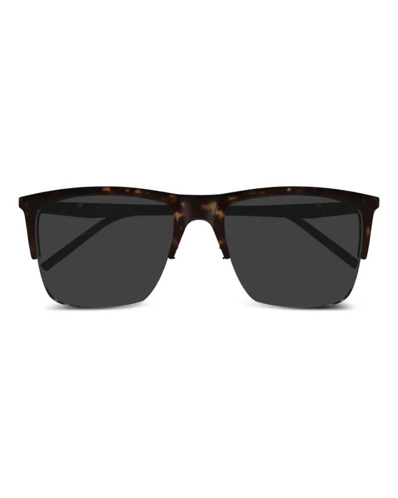 Saint Laurent Sonnenbrille in Schildpattoptik - Braun Braun