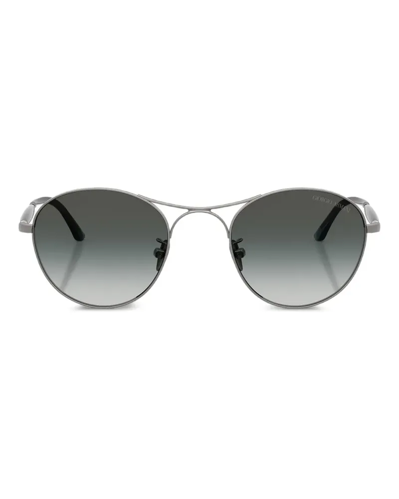 Giorgio Armani round sunglasses - Grau Grau