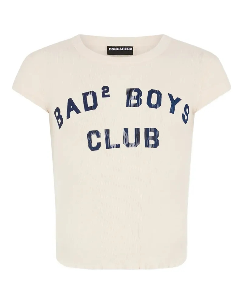 Dsquared2 T-Shirt mit Print - Nude Nude