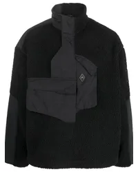 ACW* Bonded Axis Fleecejacke Schwarz