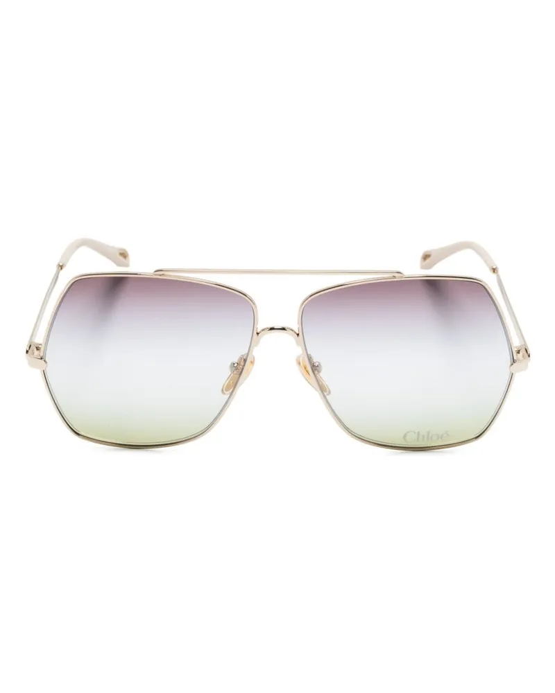 Chloé Aly Sonnenbrille - Gold Gold