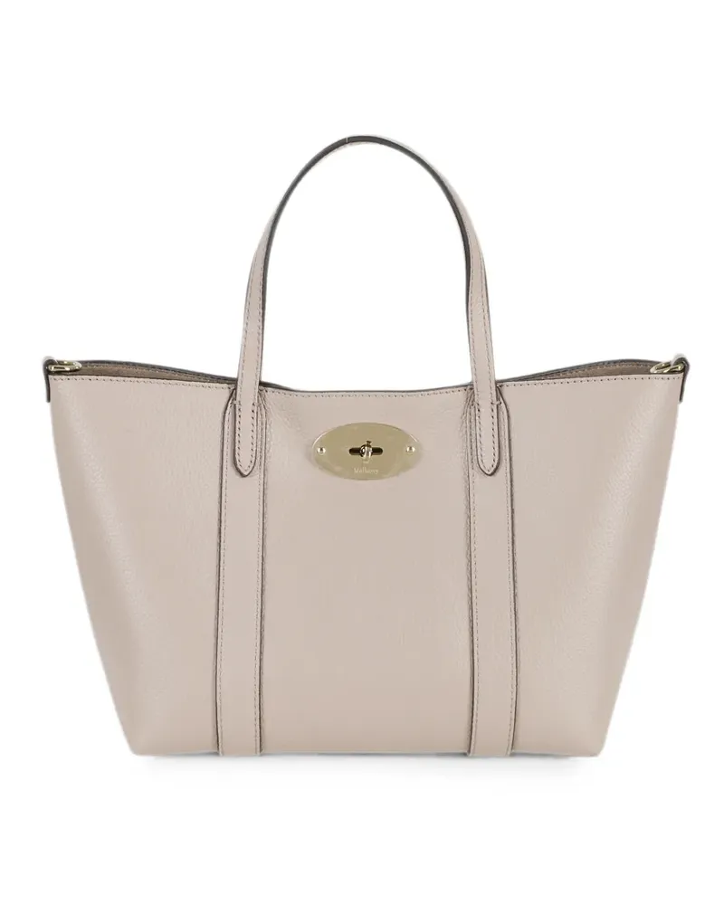 Mulberry mini Bayswater grained tote bag - Nude Nude