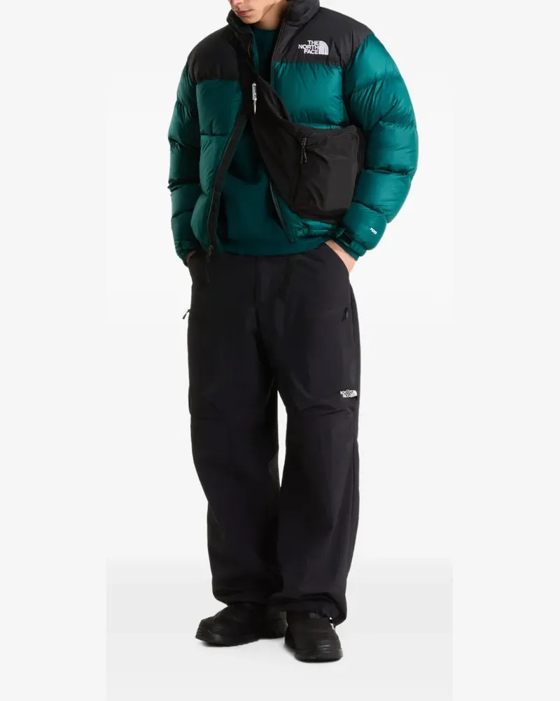 The North Face quilted panelled jacket - Grün Grün