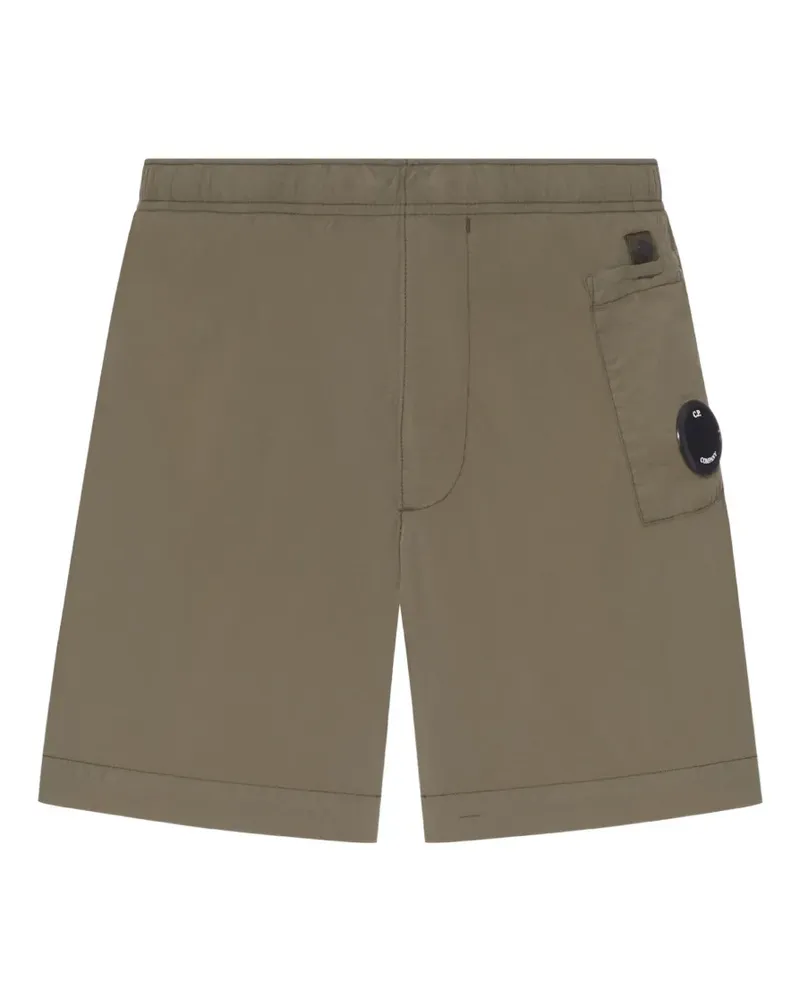 C.P. Company Lens-detail cargo shorts - Grün Grün