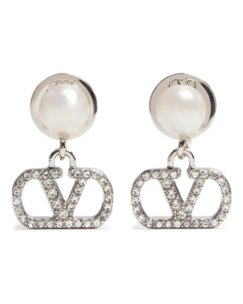 Valentino Garavani VLogo Signature Ohrringe - Silber Silber