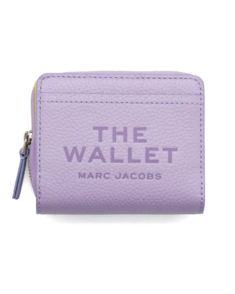 Marc Jacobs Portemonnaie mit Logo-Prägung - Violett Violett