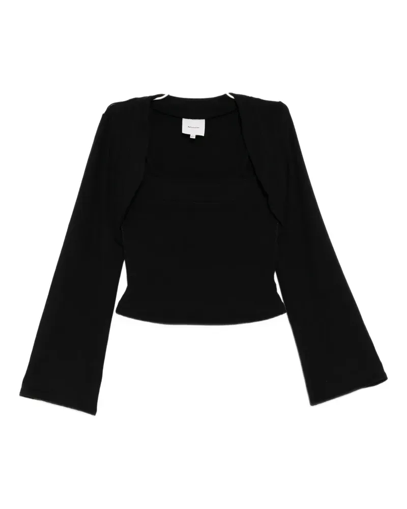 Reformation Chloe top - Schwarz Schwarz