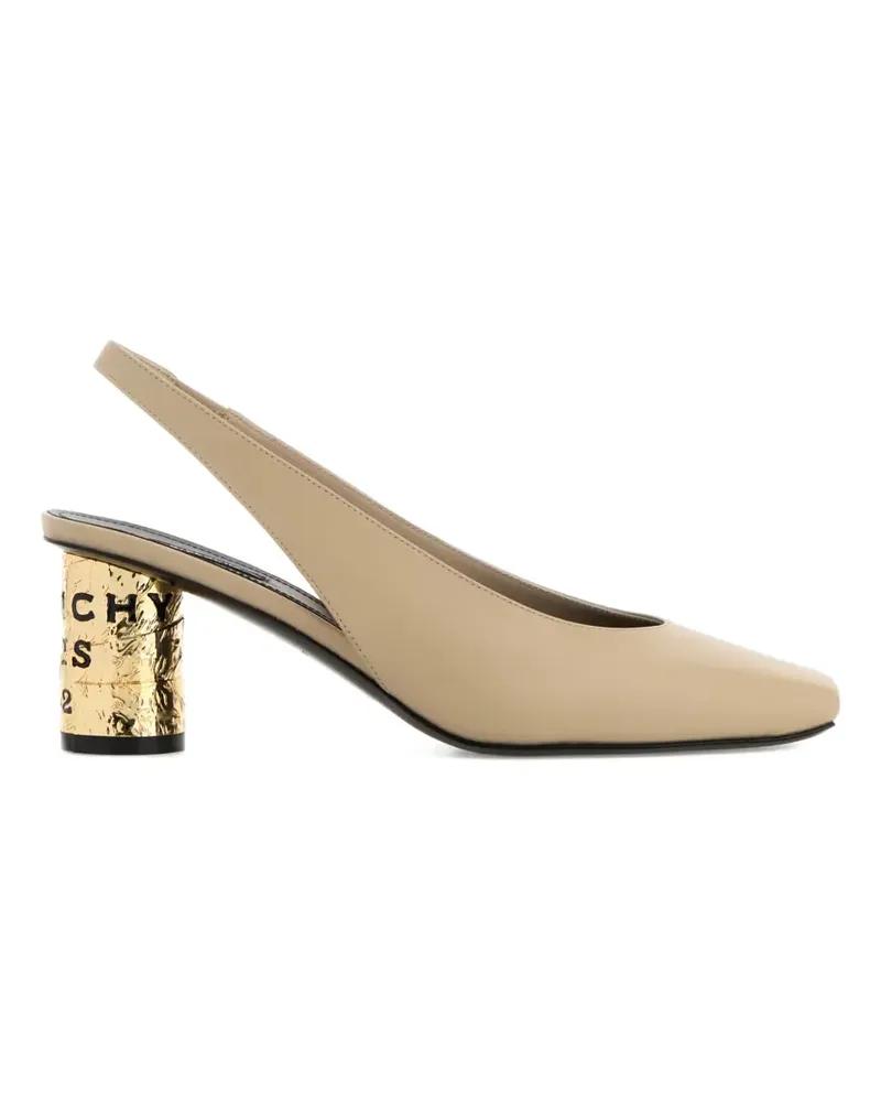 Givenchy tape leather pumps - Nude Nude