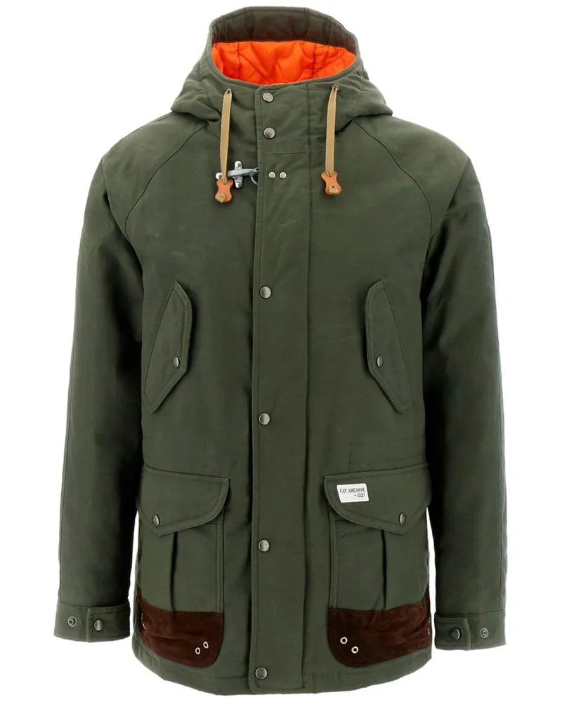 Fay Archive Parka - Grün Grün