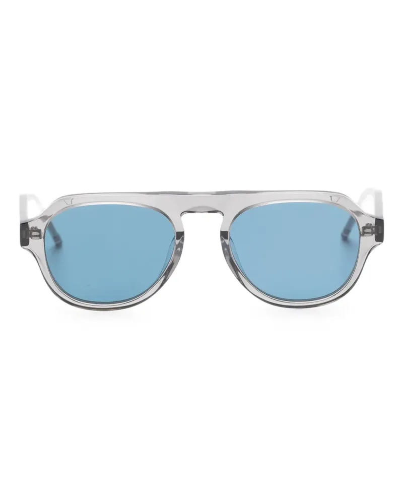 Thom Browne browline sunglasses - Grau Grau