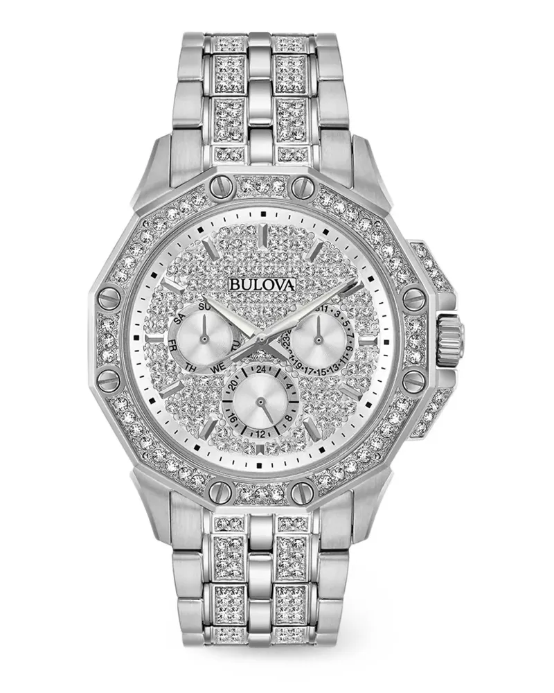 BULOVA Octava 42mm watch - Silber Silber
