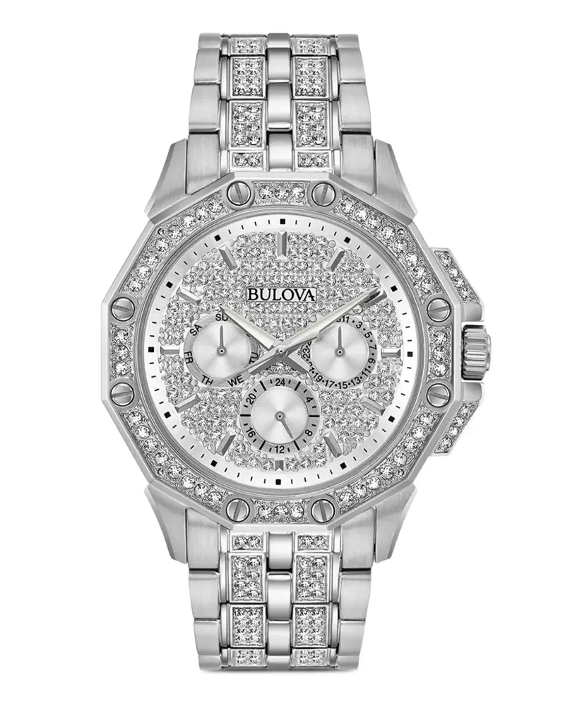 BULOVA Octava Armbanduhr 42mm - Silber Silber