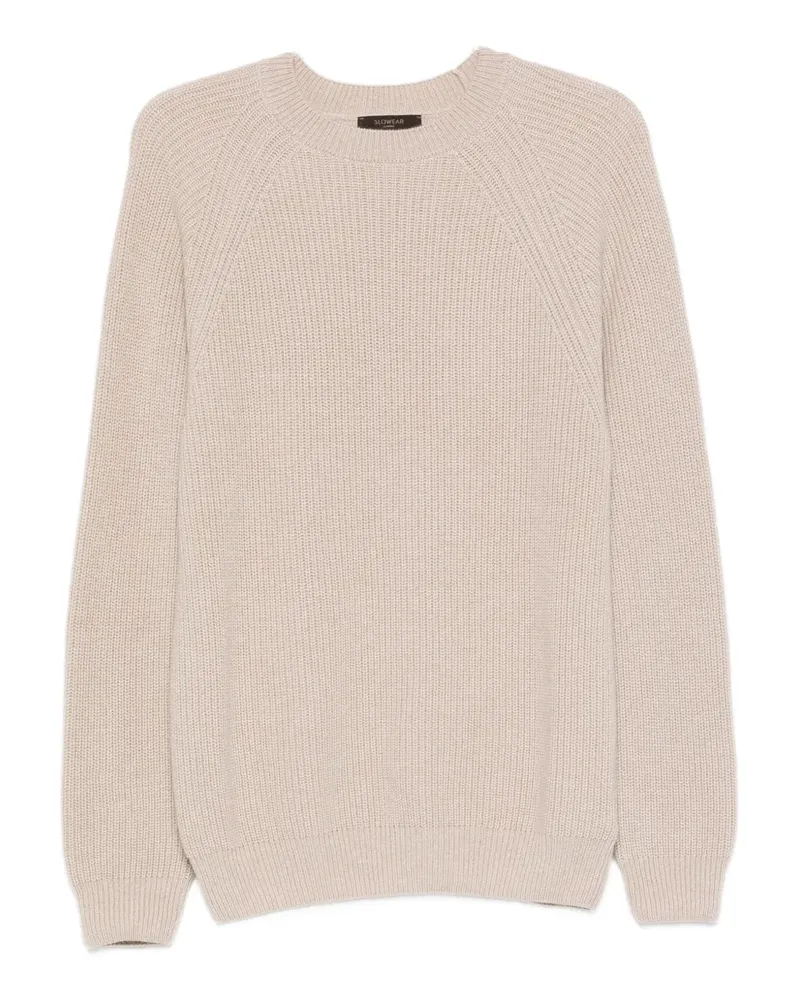 Zanone Kaschmirpullover mit Raglanärmeln - Nude Nude