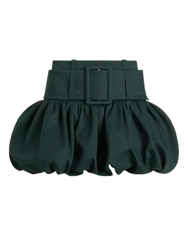 Patou Bubble Minirock mit Gürtel - Grau Grau