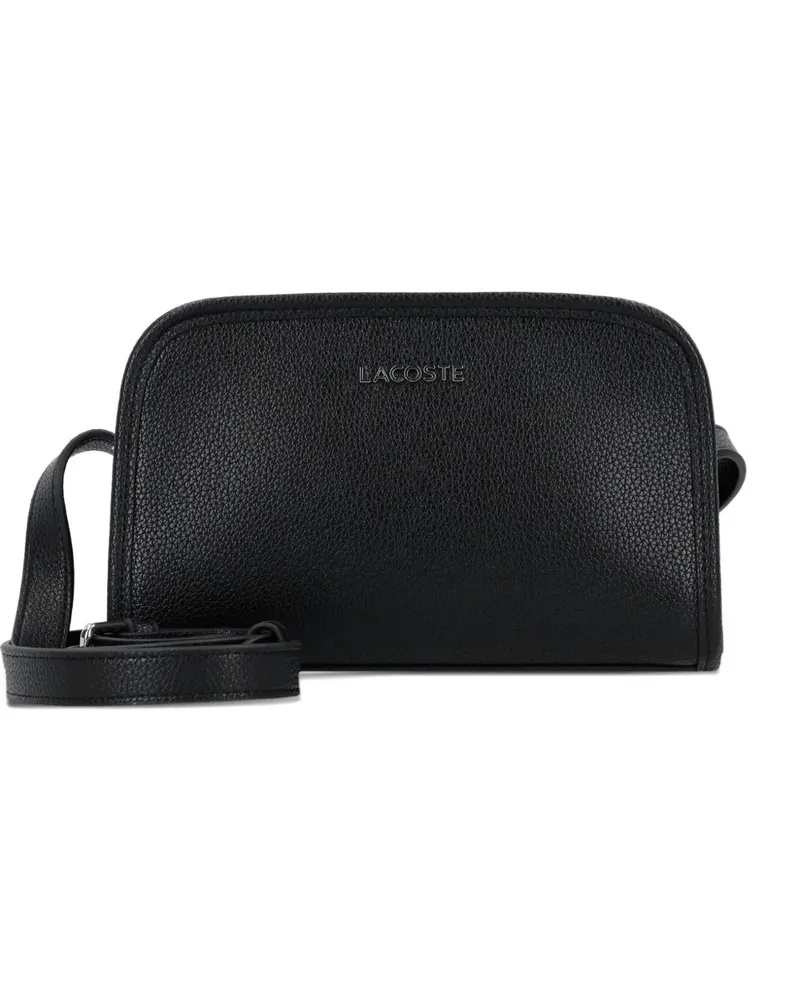 Lacoste logo-plaque crossbody bag - Schwarz Schwarz