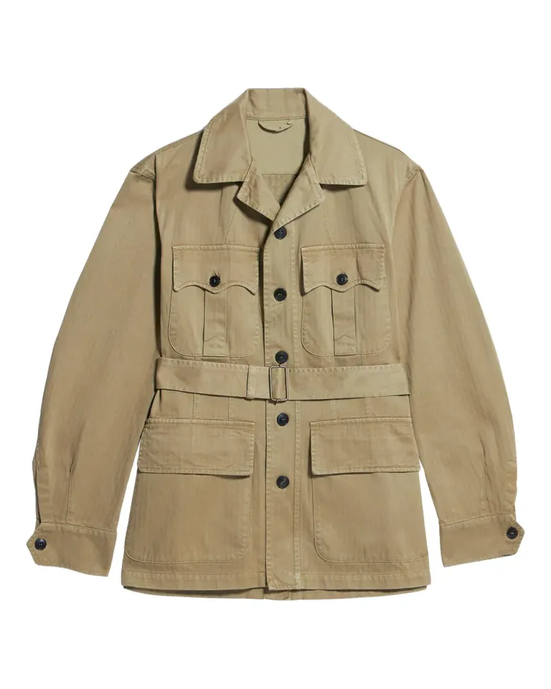 Fortela belted jacket - Nude Nude