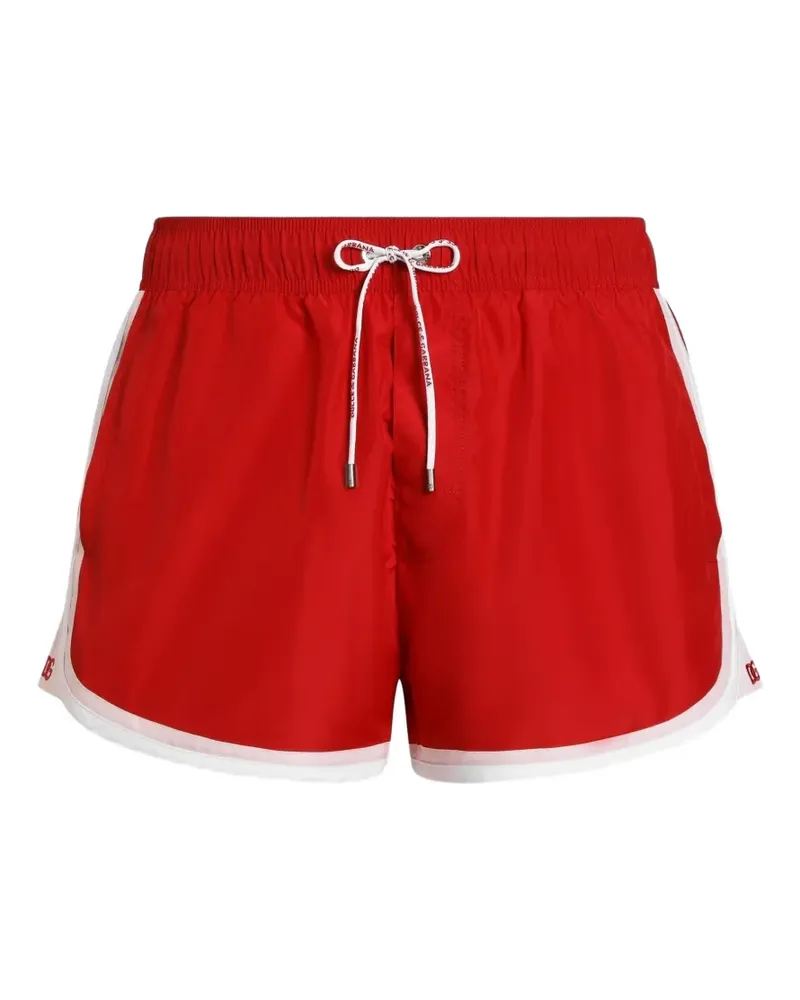 Dolce & Gabbana Kurze Badeshorts - Rot Rot