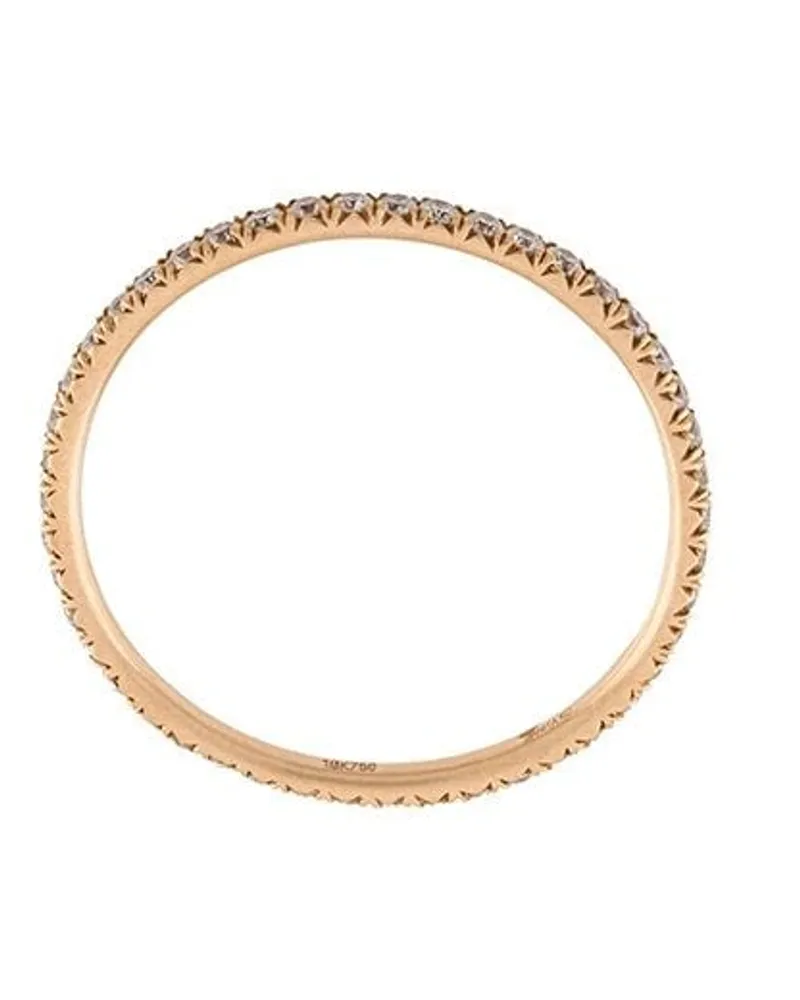 ANITA KO 18kt Goldring mit Diamanten - Metallic Metallic