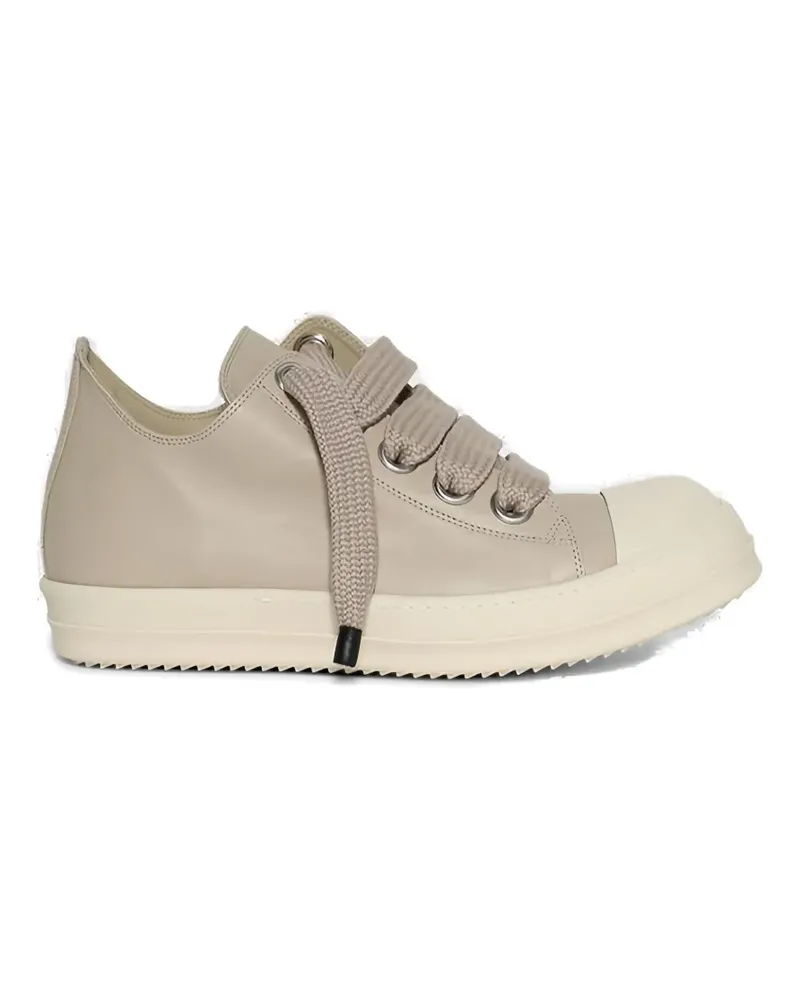 Rick Owens Jumbolace lace-up flat shoes - Nude Nude