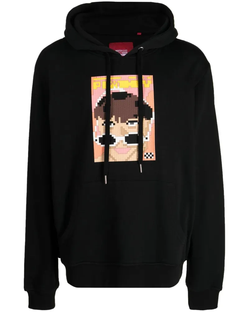 Mostly Heard Rarely Seen Hoodie mit grafischem Print - Schwarz Schwarz
