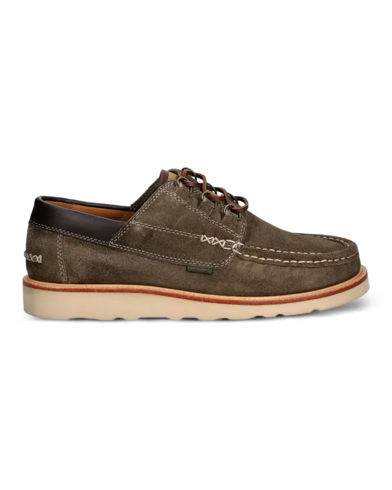 Barbour Murtun contrast-stitch Derby shoes - Grau Grau