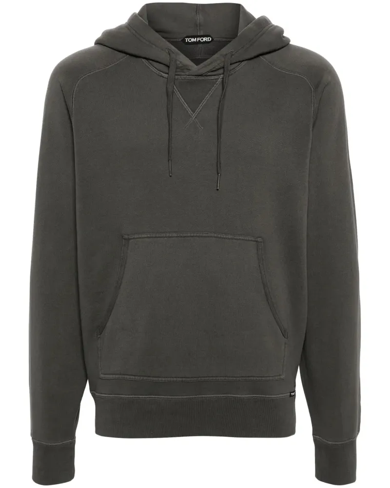 Tom Ford Hoodie mit Kordelzug - Grau Grau