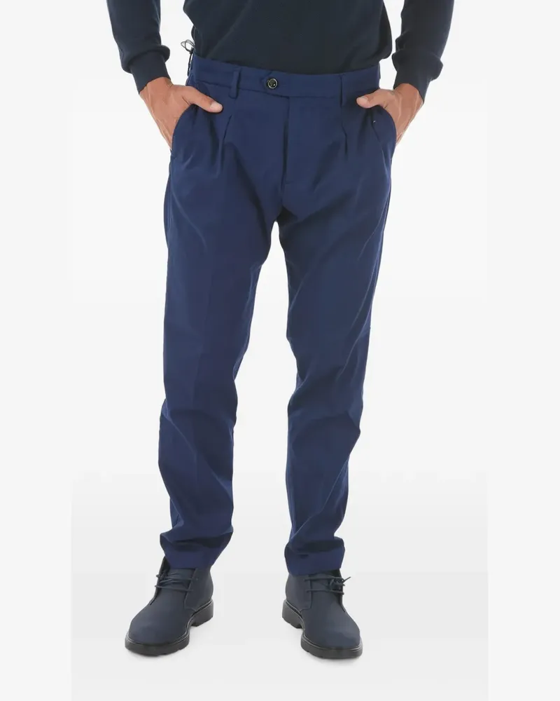 CRUNA Raval pleated trousers - Blau Blau
