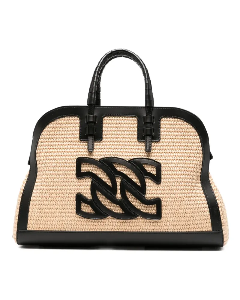 Casadei Park Avenue tote bag - Nude Nude