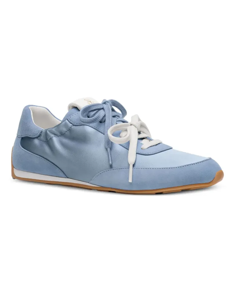 Stuart Weitzman Bond Ruche Sneakers - Blau Blau